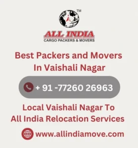 Trusted Packers and Movers in Vaishali Nagar – Safe & Hassle-Free Shifting 3 packers and movers in vaishali nagar